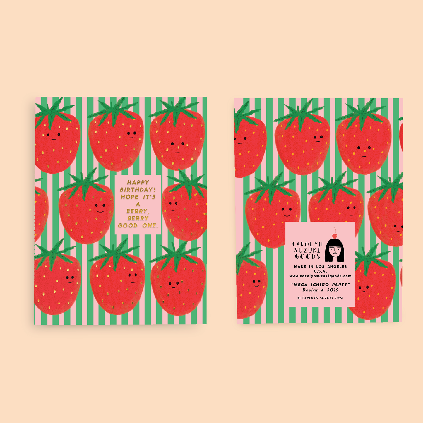 BERRY GOOD Birthday Card