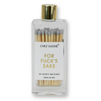 For Fuck's Sake Matches - Glass Bottle Matchsticks