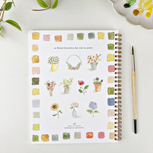 Watercolor Workbook - Flowers