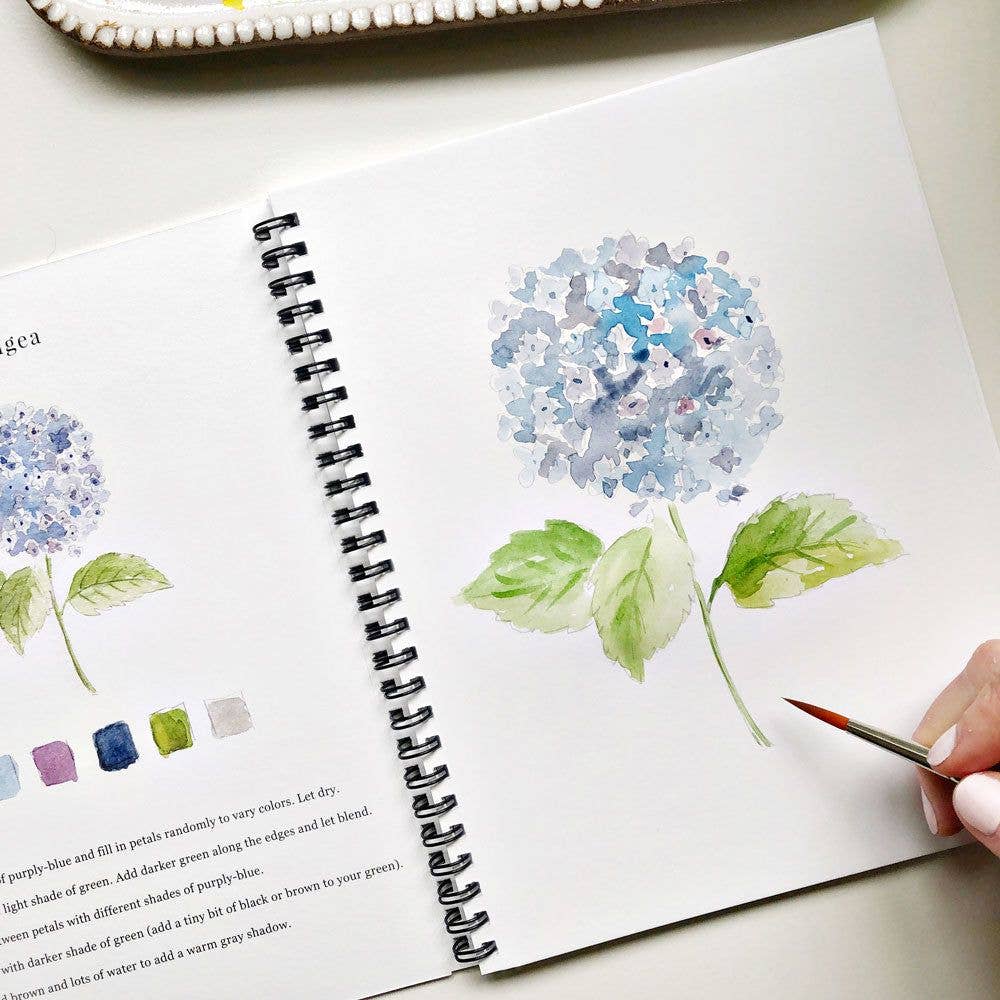 Watercolor Workbook - Flowers