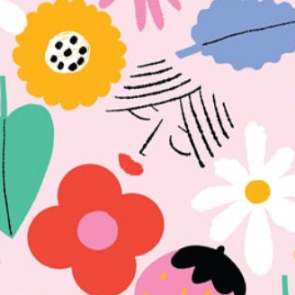 Medium Gift Bag - Colorful Florals