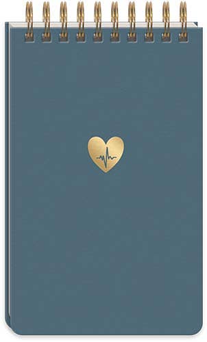 Spiral Notepad - Nurse Heart