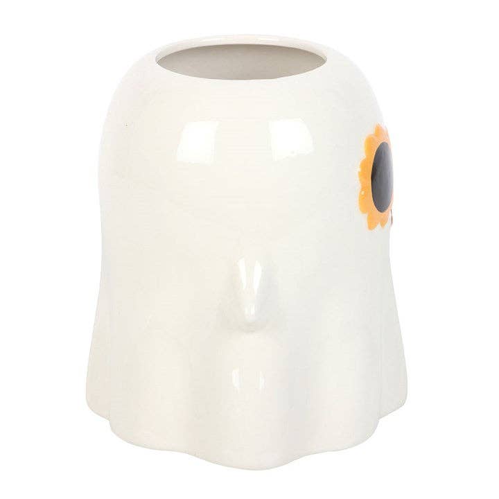 Groovy Ghost Halloween Vase