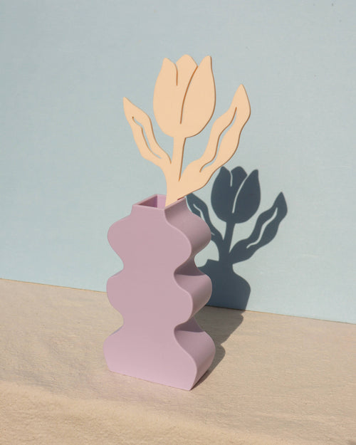 Wiggle Vase - Yellow