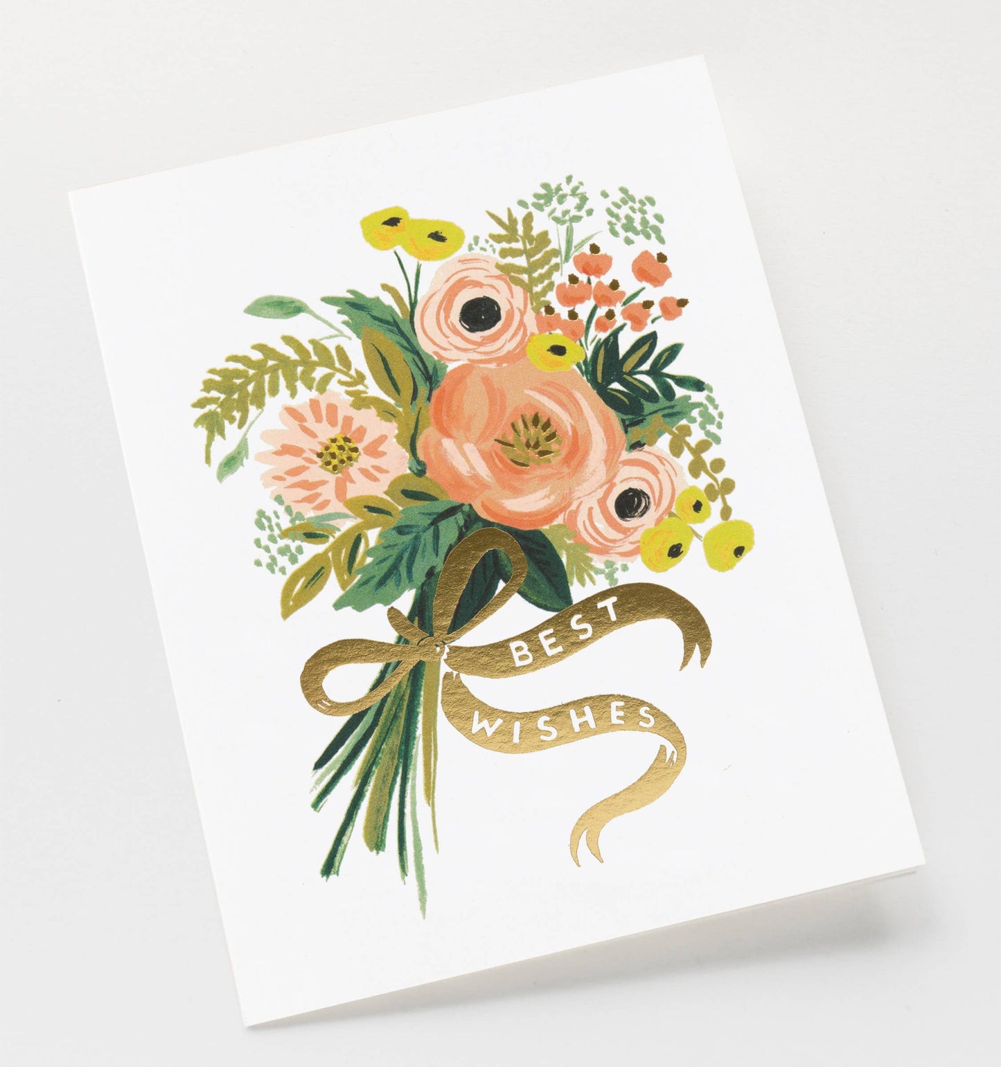Best Wishes Bouquet Card