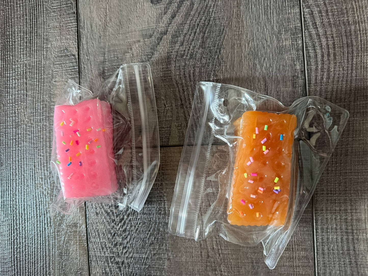 Pink Sandwich Cookie Squish Toy