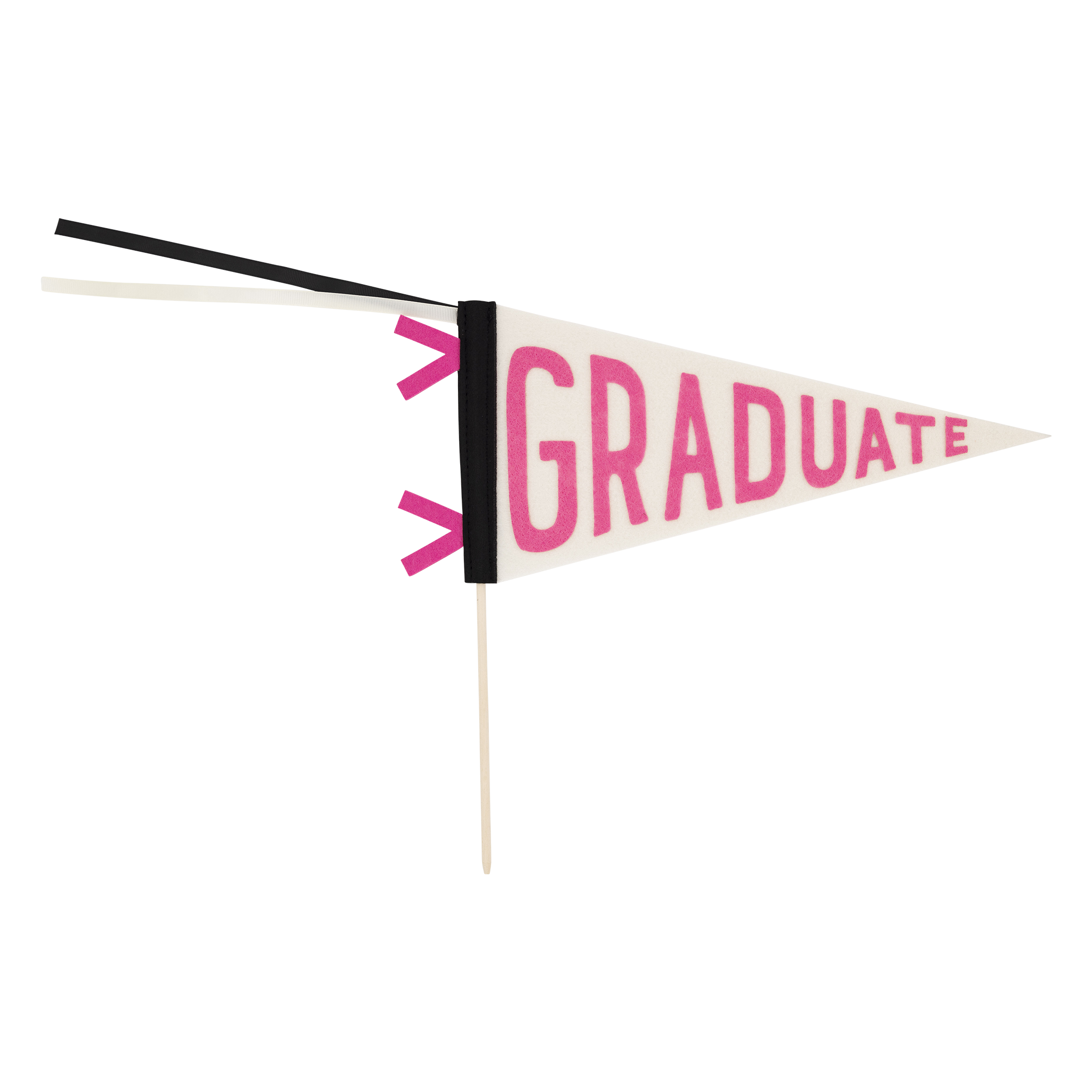 PLHB145 - Pink Graduate Felt Pennant Banner