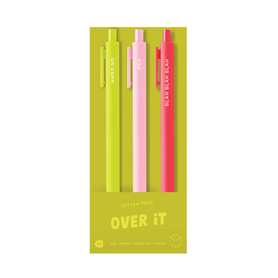 Jotter Sets - 3 pack - Over It