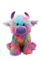 XL Rainbow Highland Cow