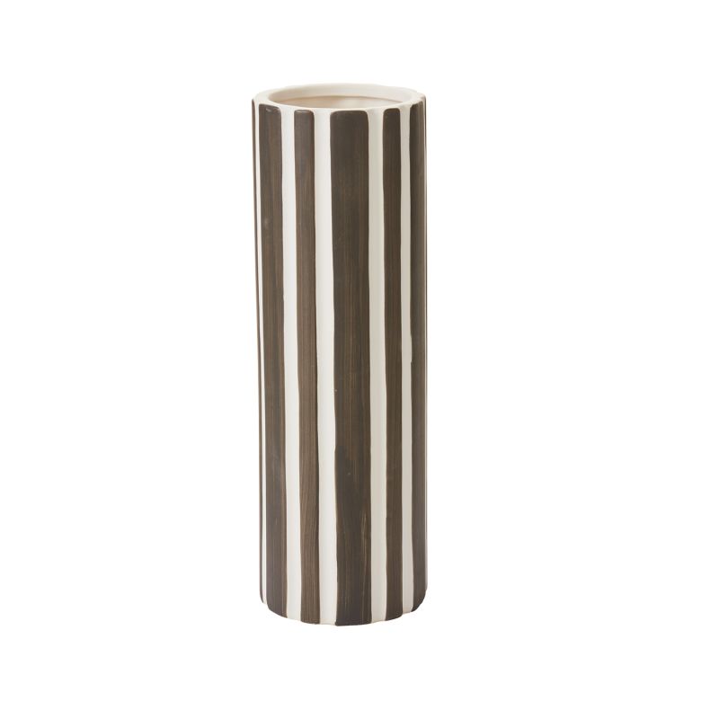 Black Stripe Vase