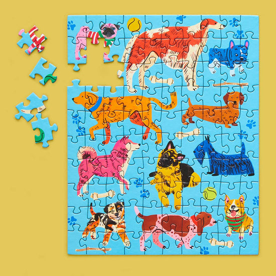 Puzzle Snax Pooches Playtime 100 Piece