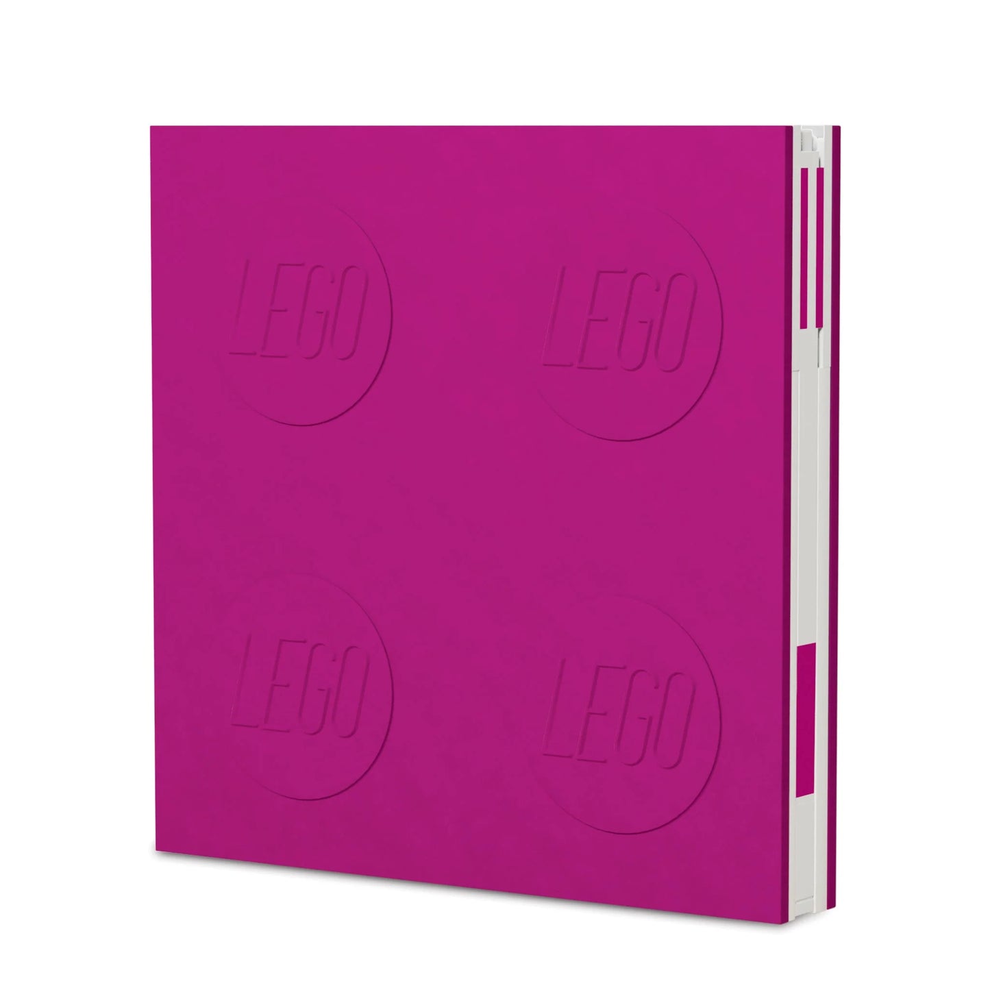 LEGO® Iconic Locking Notebook with Gel Pen - Violet [52438]