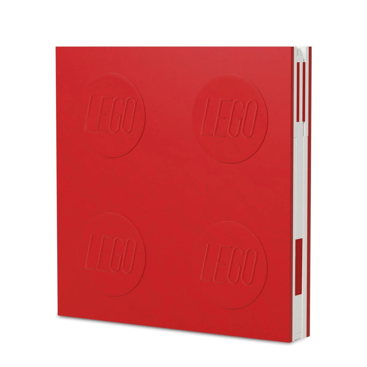 LEGO® Iconic Locking Notebook with Gel Pen - Red [52439]