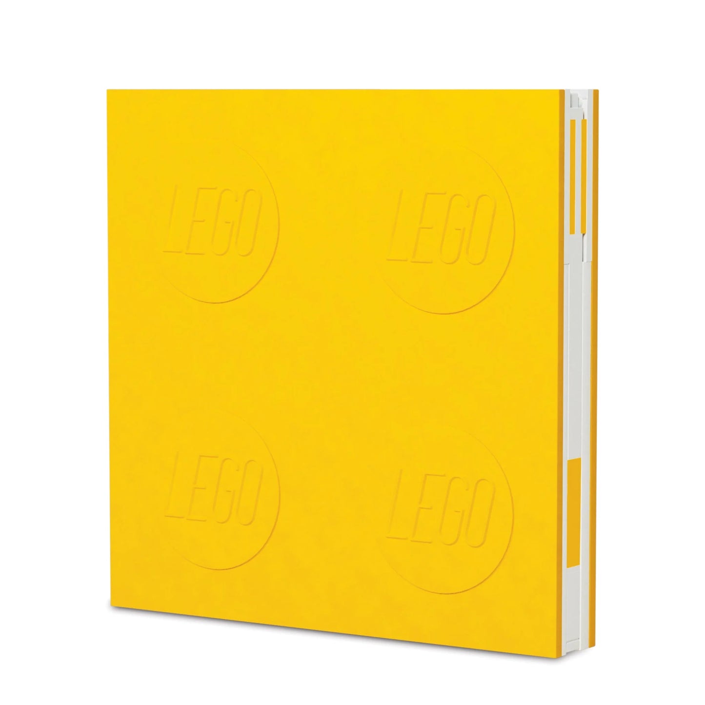 LEGO® Iconic Locking Notebook with Gel Pen - Yellow [52441]