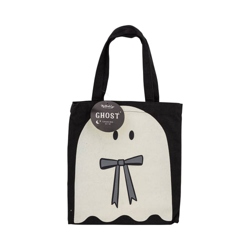 Bow Ghost Canvas Bag