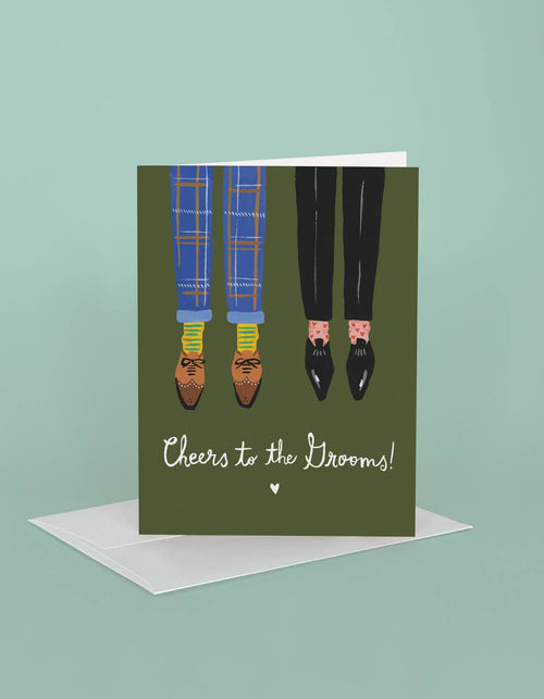 Groom & Groom Greeting Card