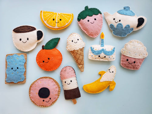Lemon Wedge DIY Felt Kit