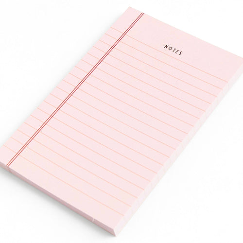 Pink NOTES Notepad