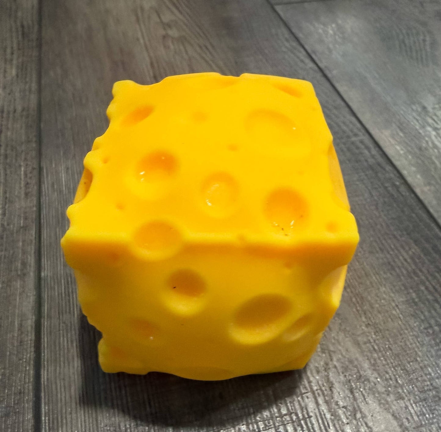 Block of Cheddar Squishy Cheese Toy