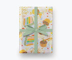Birthday Cake Wrapping Paper Roll
