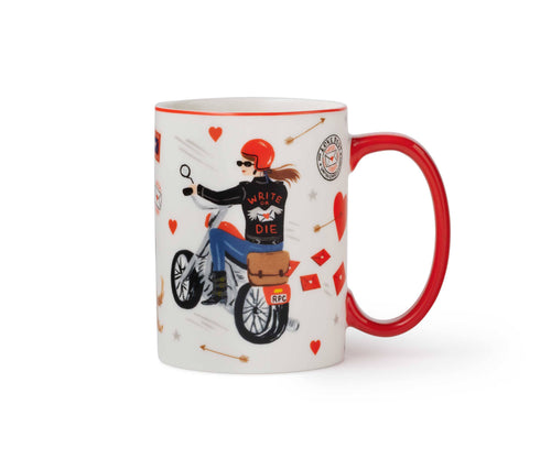 Write or Die Valentine's Day Mug