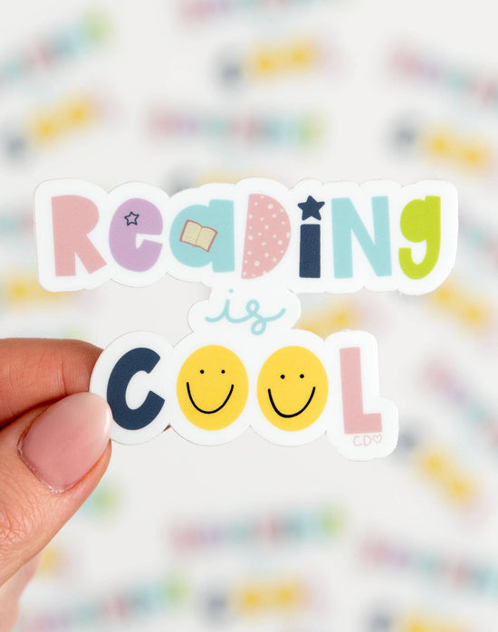 Reading Is Cool Sticker
