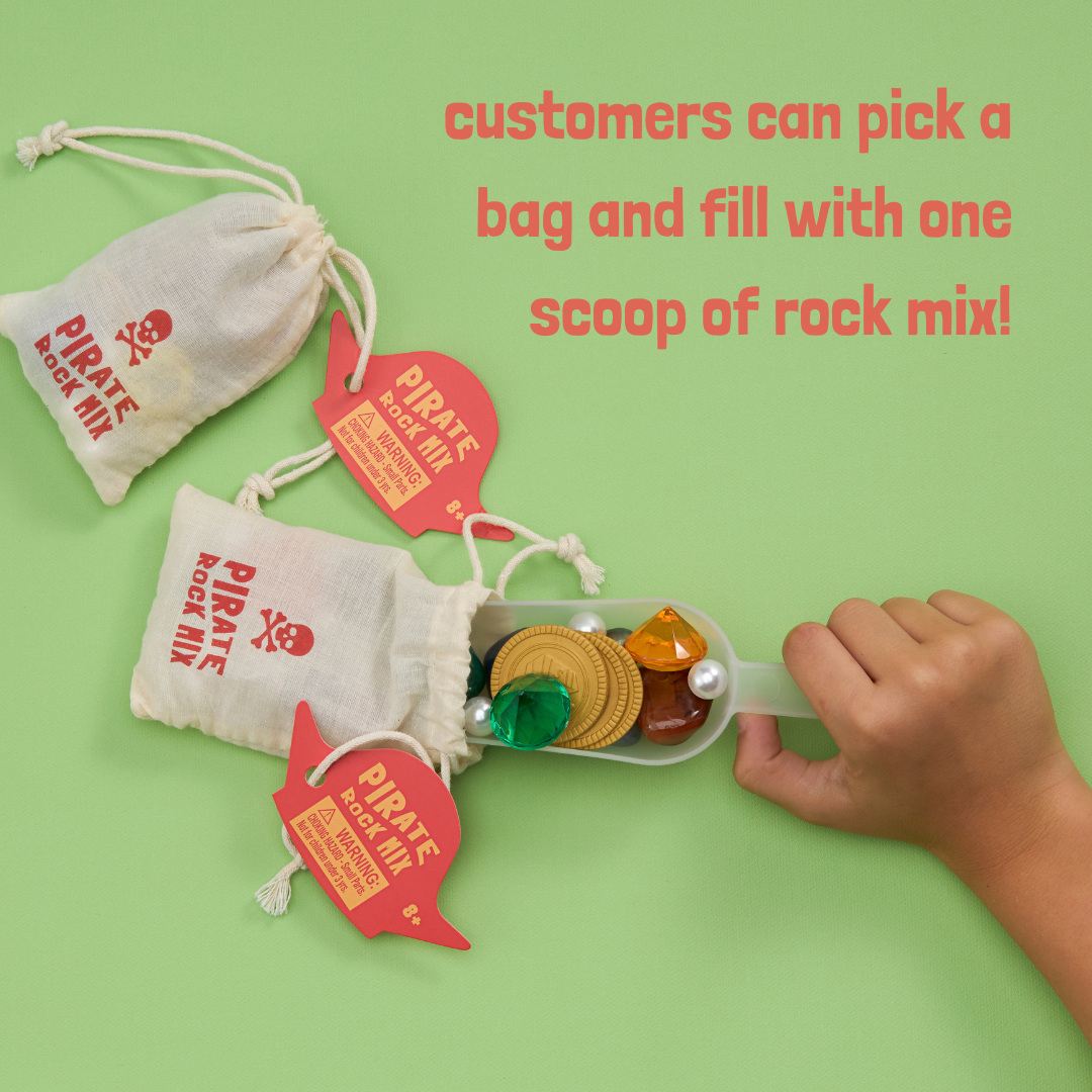 Pirate Countertop Scoop Rock Mix