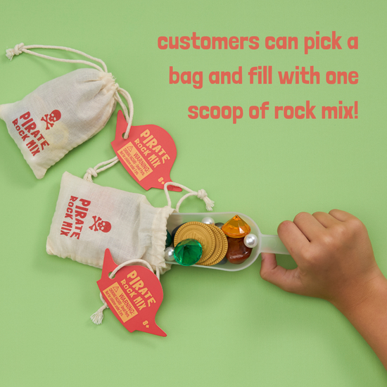 Pirate Countertop Scoop Rock Mix