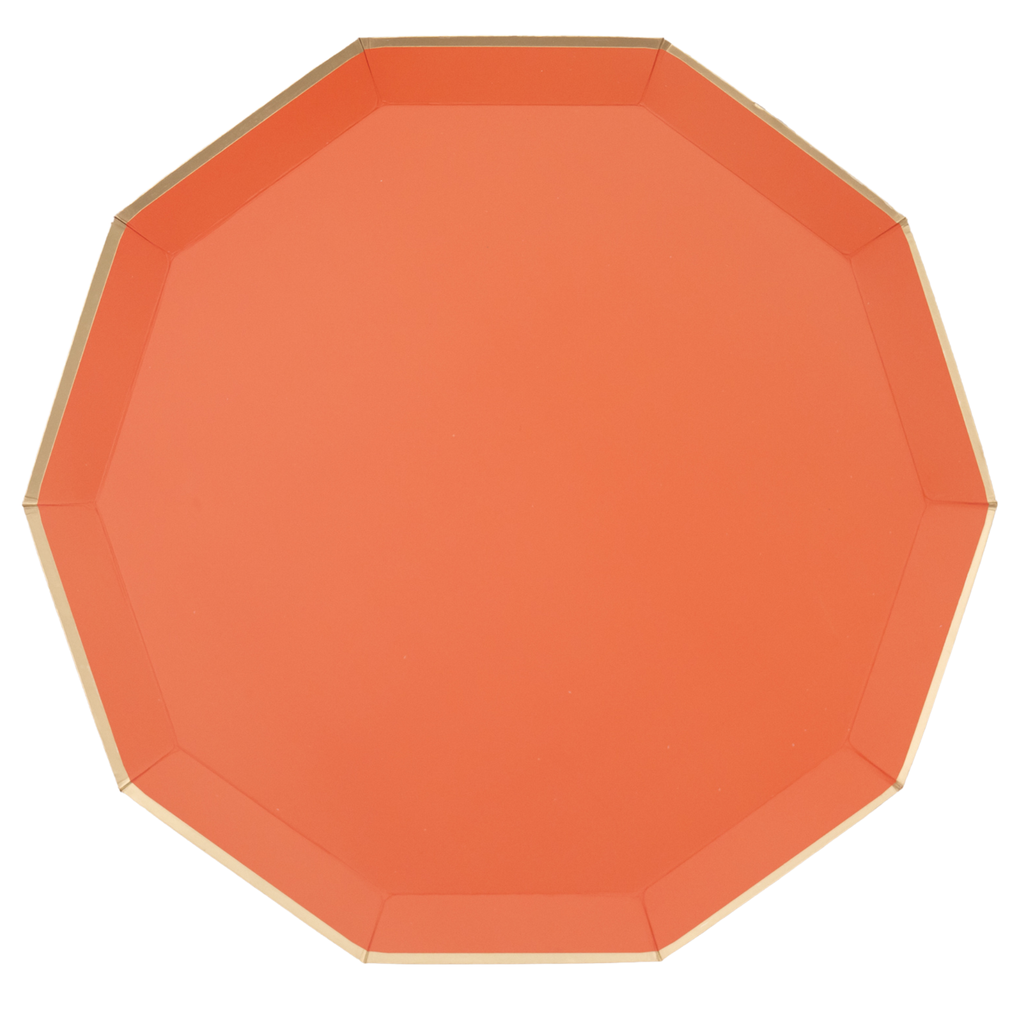 Sunkissed Orange Dinner Plates - 8 ct.