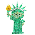 StickerBeans Lady Liberty 2" Sticker