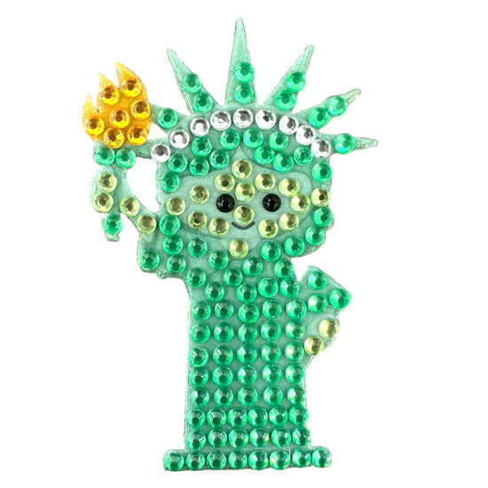 StickerBeans Lady Liberty 2" Sticker