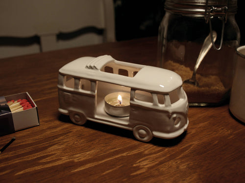 VW Bus Ceramic Tea Light Holder (SCALE 1:28)