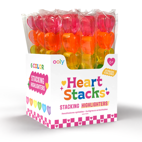 Heart Stacks Stacking Highlighters