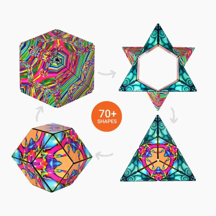 Shashibo Magnetic Puzzle Cube - Watercolor