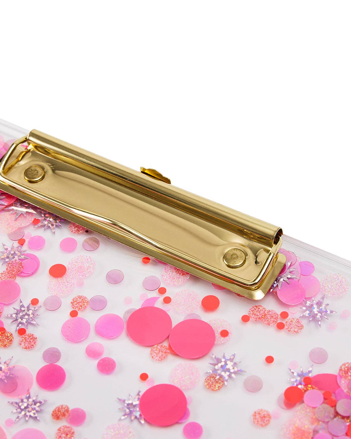 Confetti Clipboard - Pink