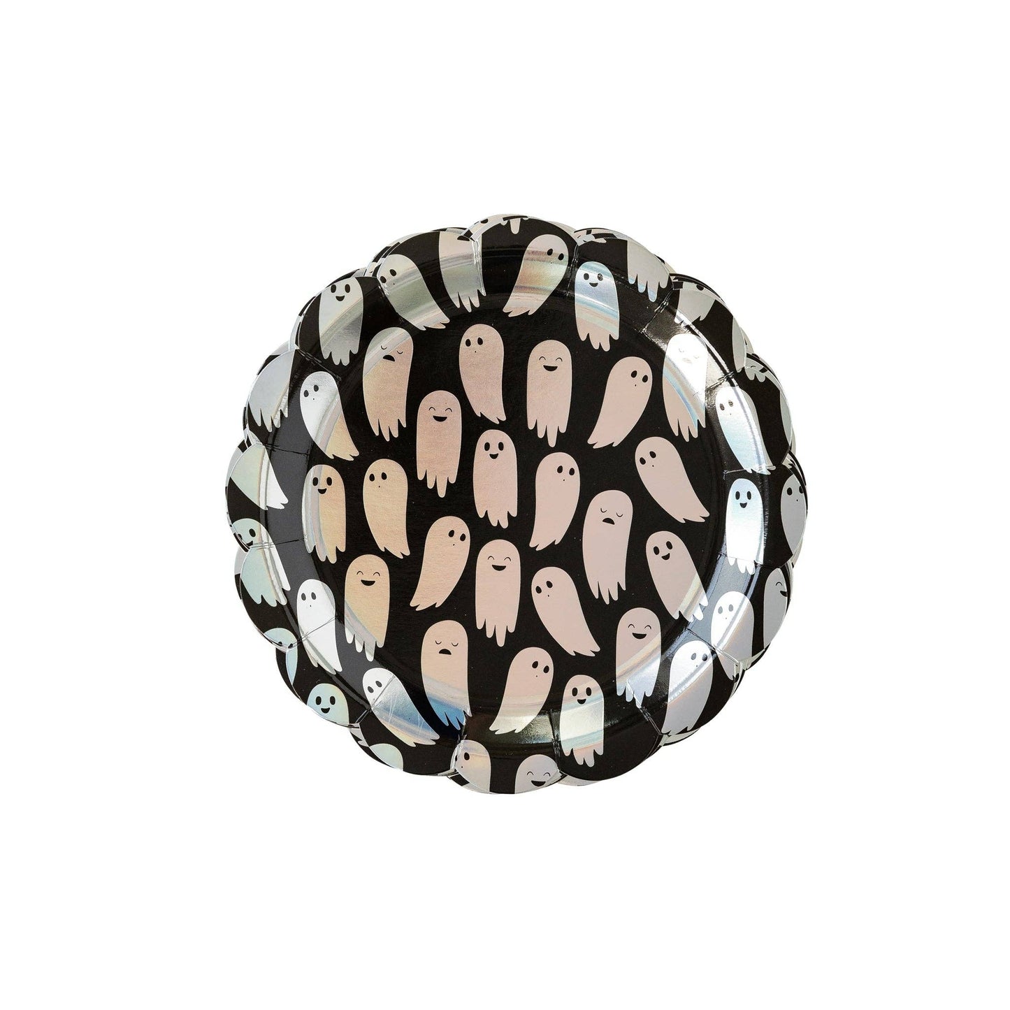 Holographic Ghosts Plates - 8 Ct.