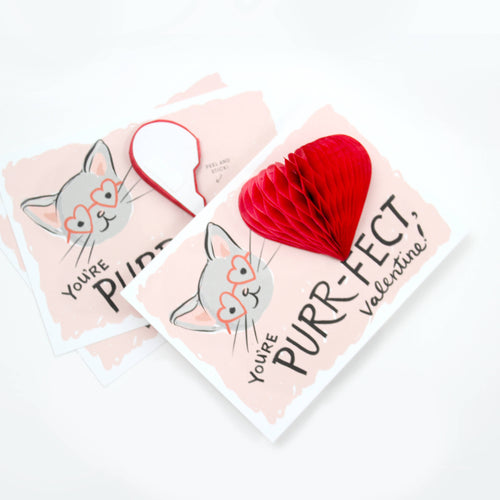 Pop-up Valentines - Kitten