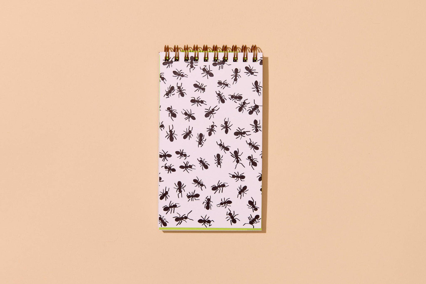 Ants Letterpress Pocket Size Spiral Notebook