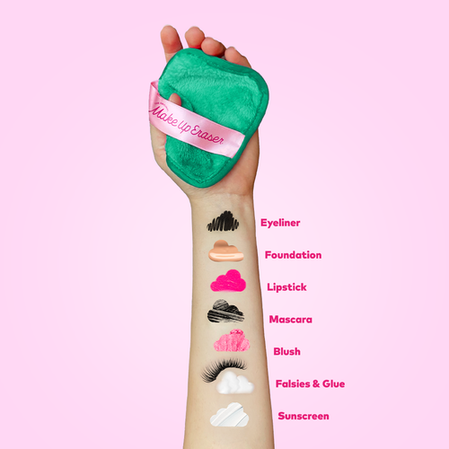 MakeUp Eraser 7-Day Set - Green