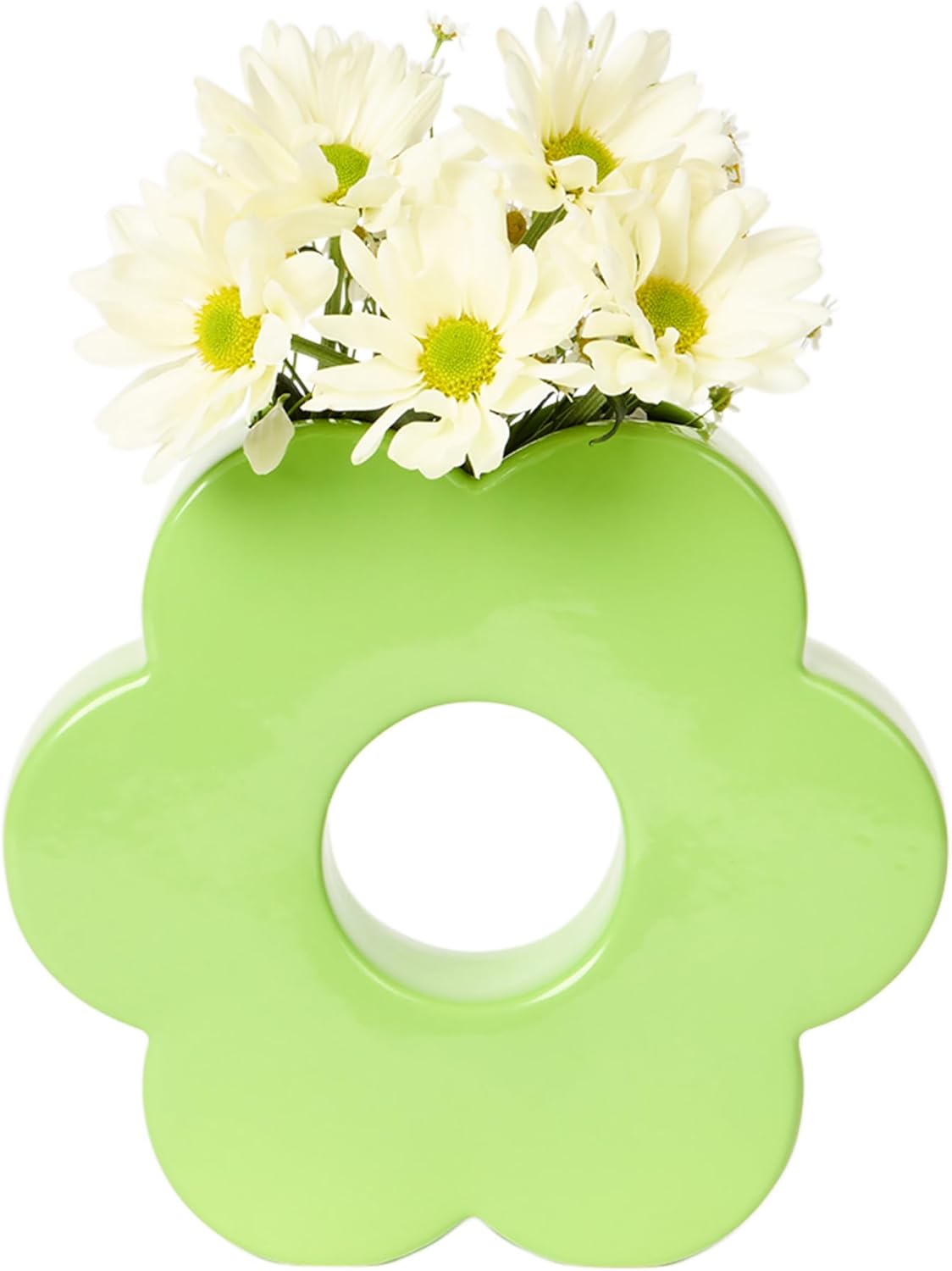 Daisy Vase - Green