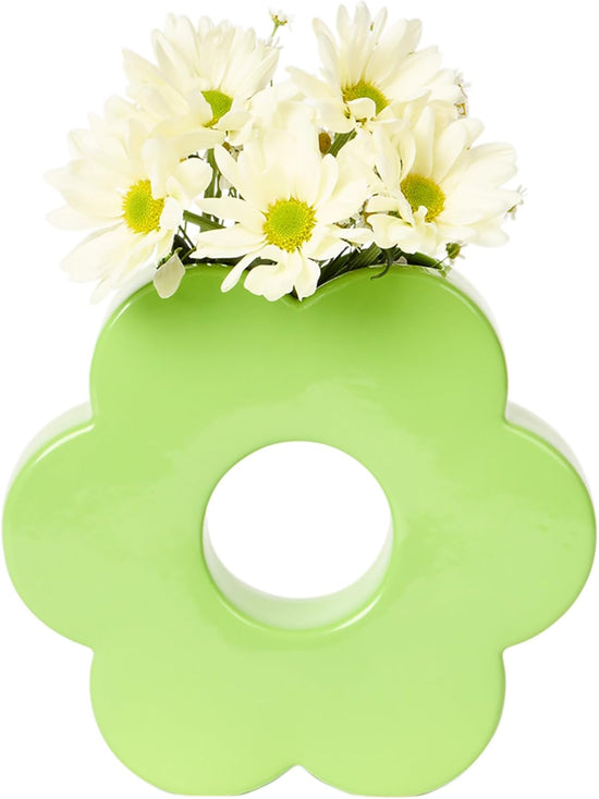 Daisy Vase - Green