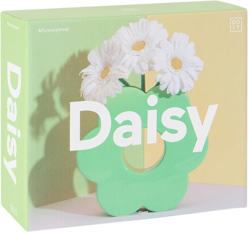 Daisy Vase - Green