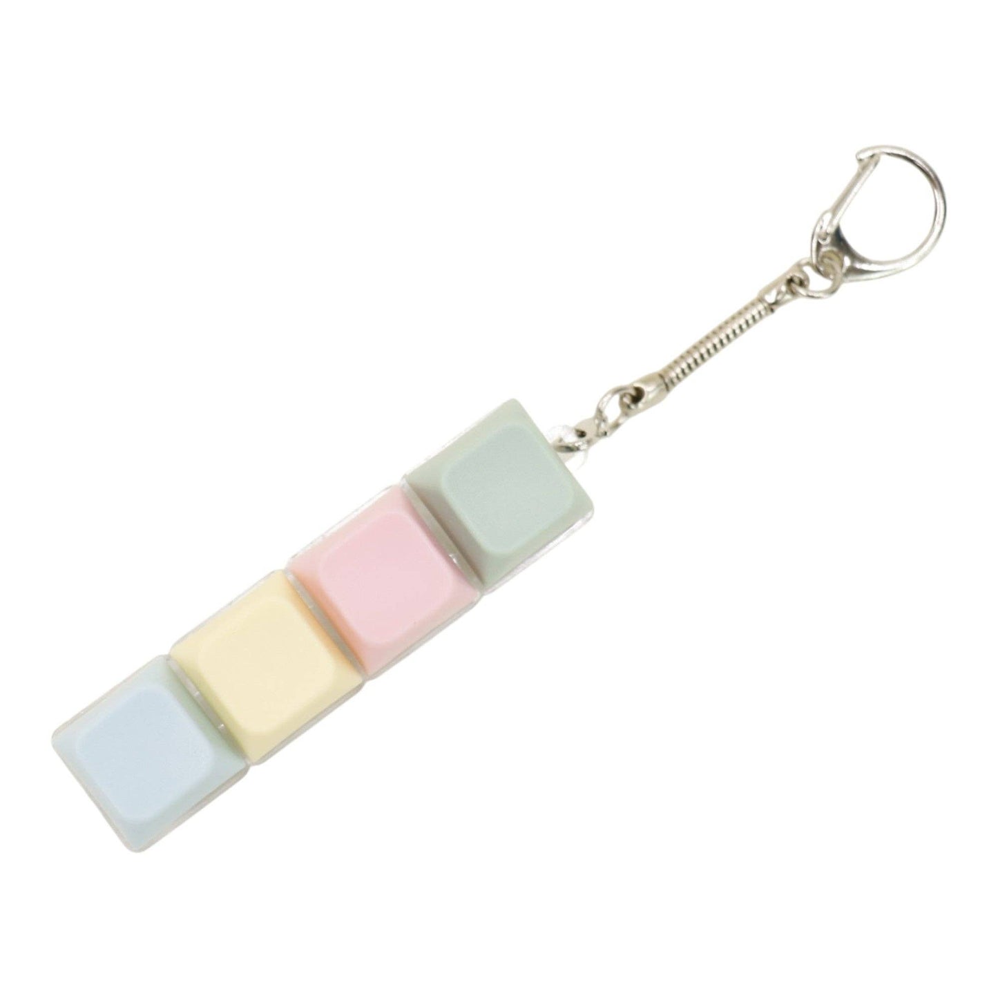 Pastel Keycap Fidget Keychain - Assorted Colors