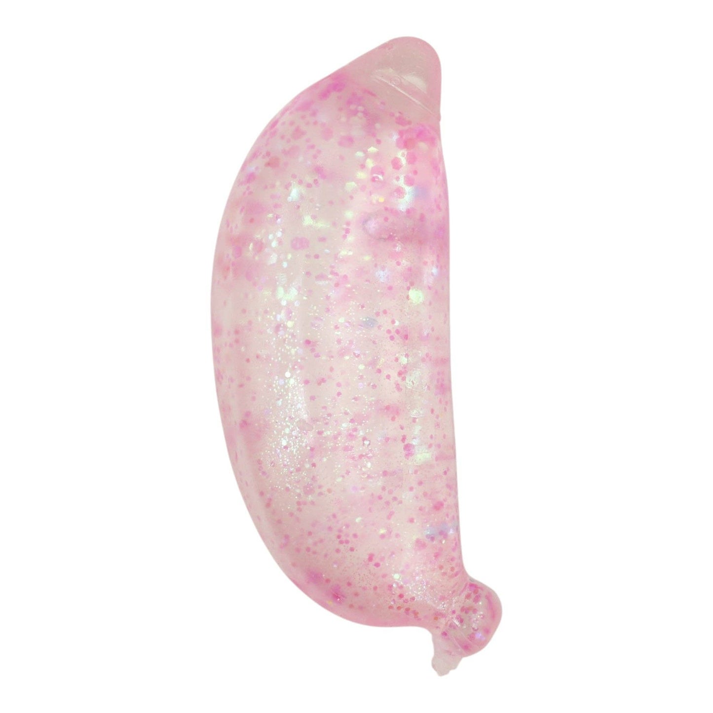 Glitter Banana Squishy Toy