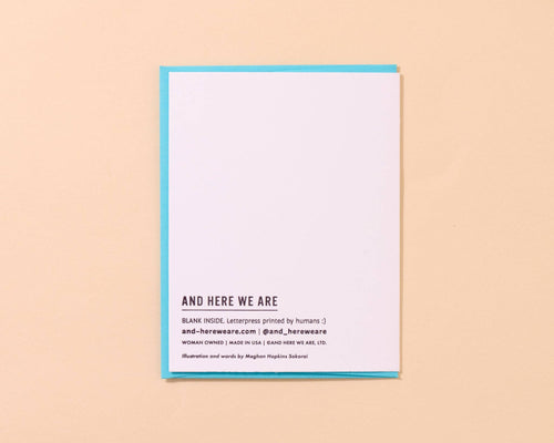 Reel Good (Trout) Letterpress Fish Birthday Card - Made in USA - Spring, Summer Birthday