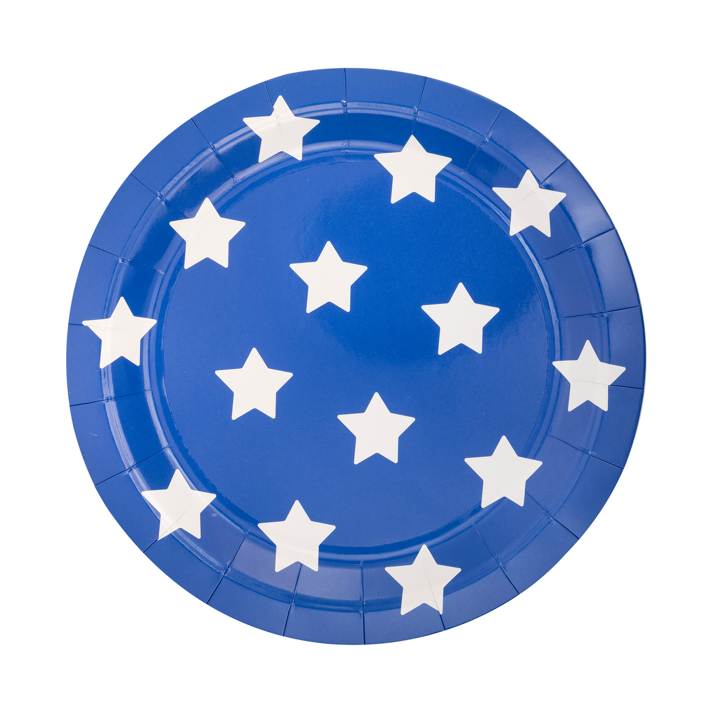 Blue Stars Paper Plates - 8 ct.