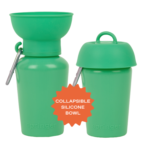 Dog Travel Water Bottle - 20oz Flip
