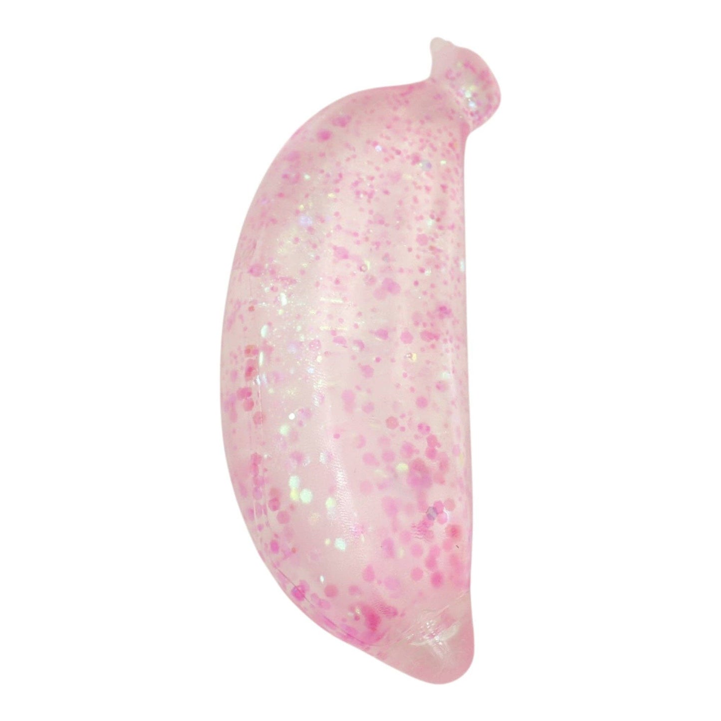 Glitter Banana Squishy Toy