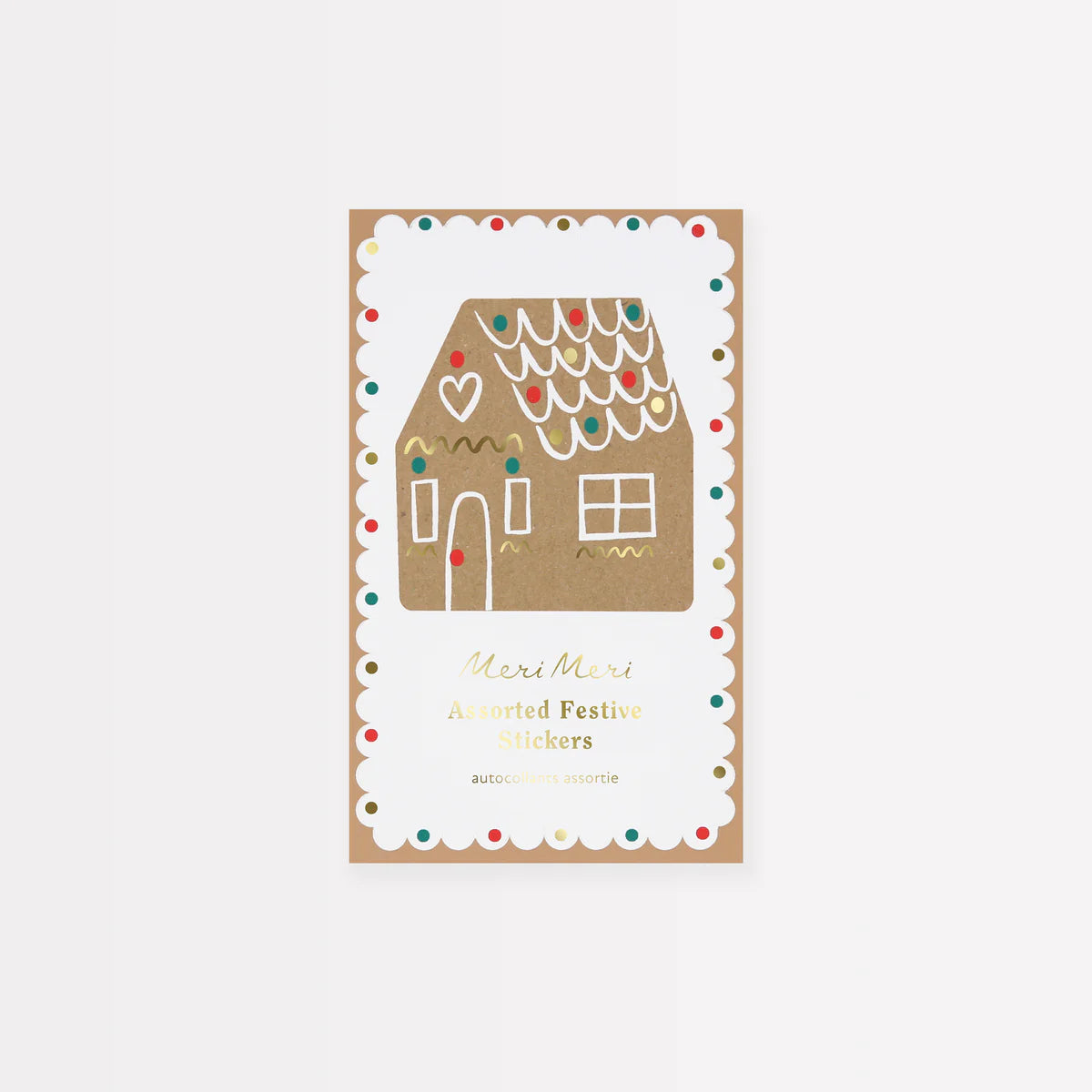 Gingerbread Stickers (x50 sheets)