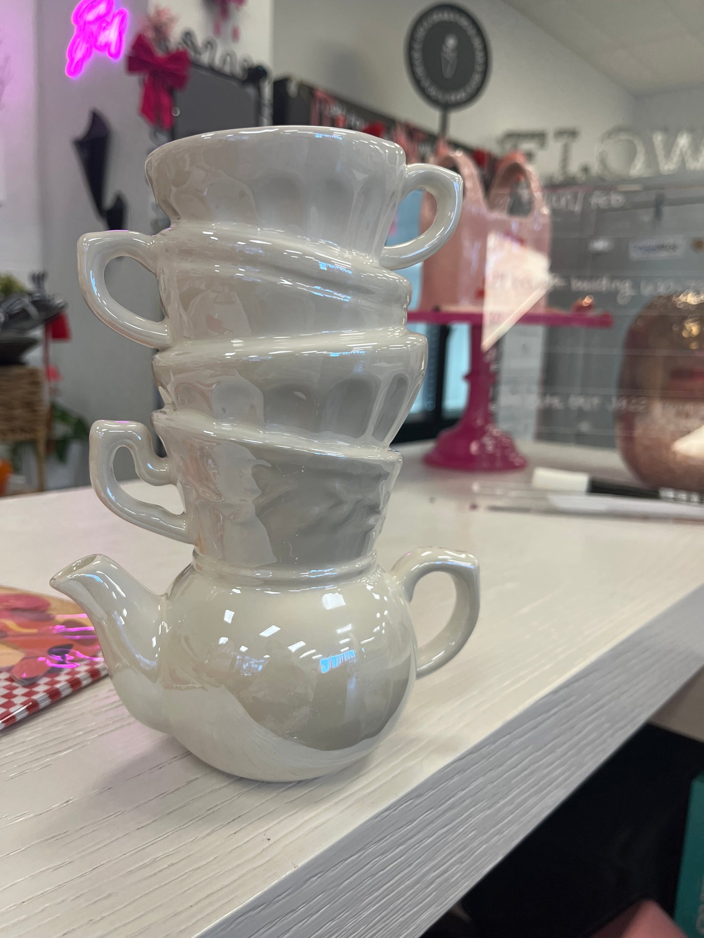 Tea Cup Vase